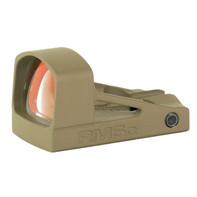 Shield Sights RMSc Reflex Mini Sight Compact Glass Edition – 4 MOA Red Dot, Fits RMSc Footprint, Flat Dark Earth