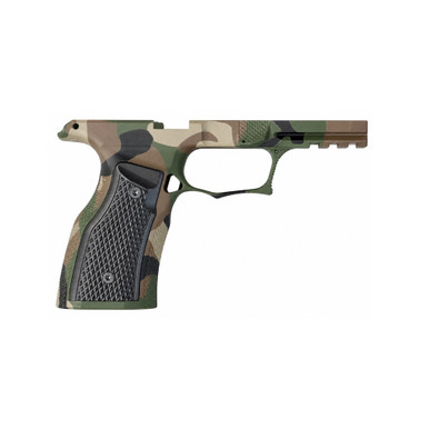 Sharps Bros Gen 3 P365 X-Macro Metal Grip Module M81 Camo Cerakote - SBGM05-G3-M81