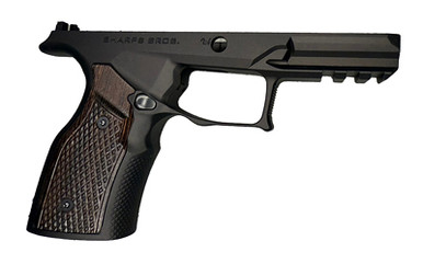 Sharps Bros SBGM31 Taurus GX4 Carry Grip Module | Billet Aluminum Frame with Wenge Wood Panels, Mag Release Included