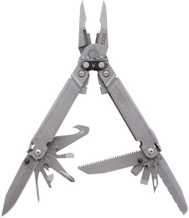 SOG PowerAccess Assist MT - Stonewash - Multi-Tool, 21 Total Tools
