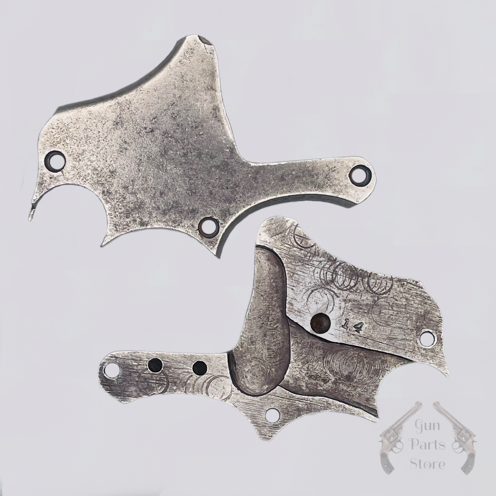 SPANISH EIBAR Revolver Sideplate