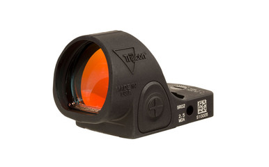 Trijicon SRO 2.5 MOA Red Dot Sight - LED Adjustable Reflex Sight with a Larger Viewing Window, 2.5 MOA Red Dot Reticle, Black