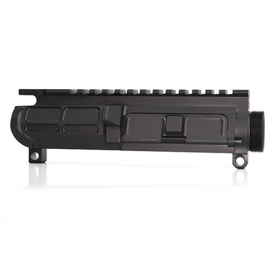 San Tan Tactical Lite PILLAR Billet Upper Receiver without Forward Assist - Comes with Dust Cover Installed, Black