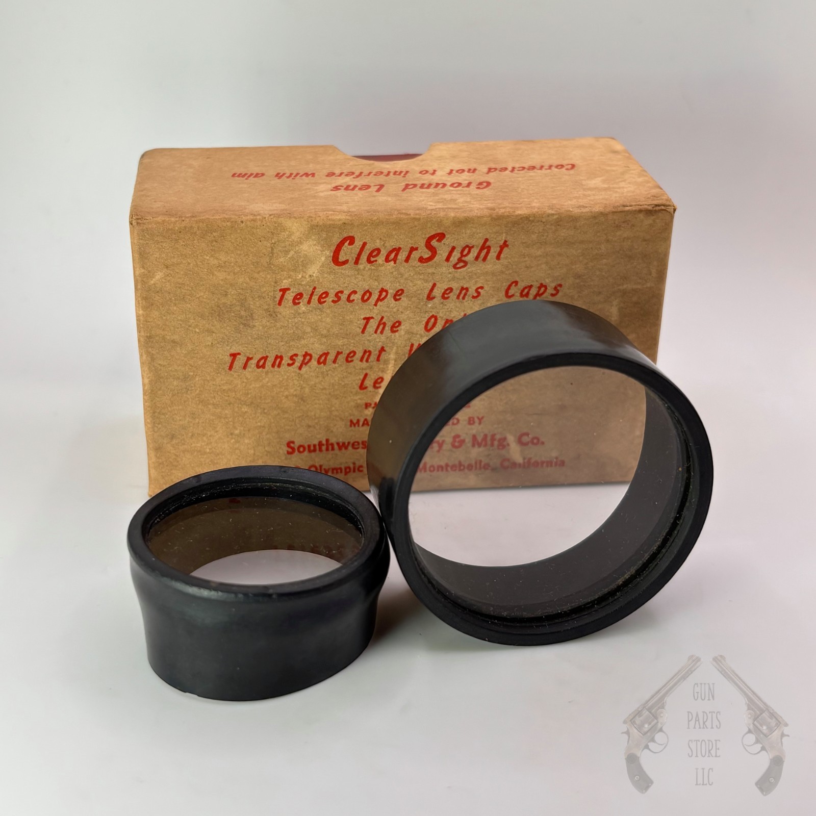 Scope Lens Caps – CLEARSIGHT for LEUPOLD 3x 9x – 36.5mm Ocular / 47mm Objective