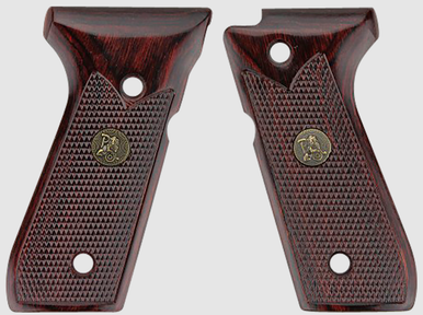 Pachmayr 63200 Renegade Grip Rosewood Wood Laminate for Beretta 92 FS