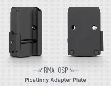 Olight Osight Picatinny Rail Adapter for Osight - RMR/507C Footprint, Black