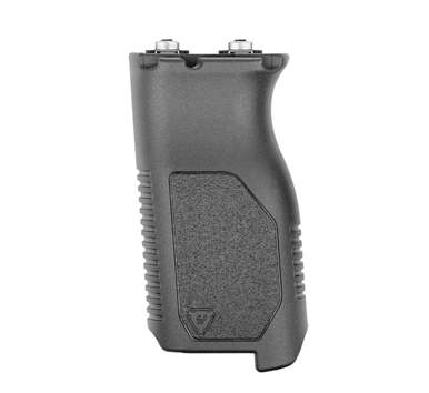 Strike Industries M-LOK Angled Vertical Grip with Cable Management - Long Length, Black
