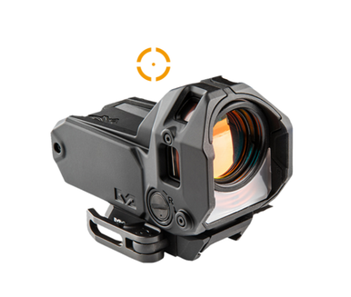 Meprolight M22 Self-Powered Reflex Sight Amber Bullseye - 56223200