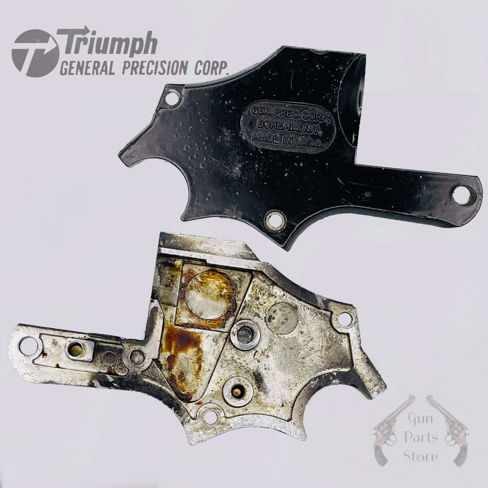 Sideplate – GEN. PREC. CORP. IMP Triumph Model 20 & 60