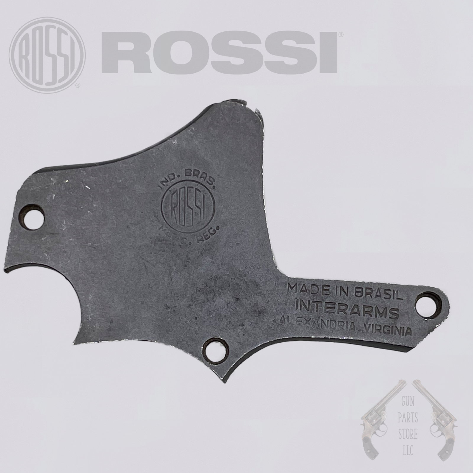 ROSSI Revolver Sideplate (Interarms) – Models 31, 38, 51, 68, 69 – Blued