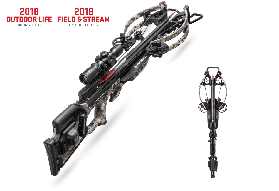TenPoint Stealth NXT ACUdraw 50 Sled Crossbow Standard Package 410 FPS Length 33.6″