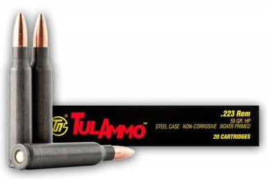 Tula 223 Remington Ammunition 55 Grain Hollow Point 40 rounds