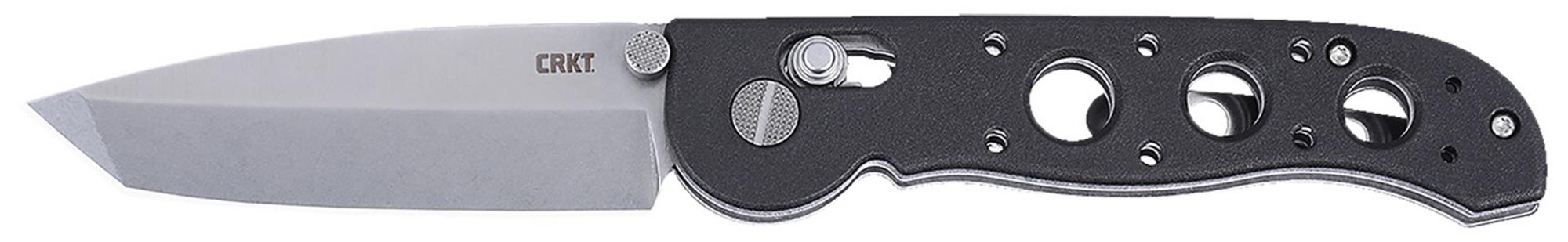 Columbia River M16-02X M16 02X Tanto Folding Knife w/Black Handle (M1602X)