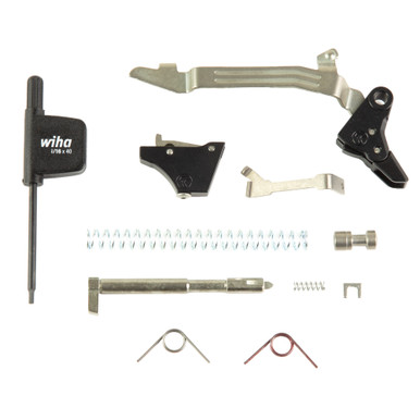 Timney Triggers Ultimate Builder's Kit For Glock Gen 3-4 - External Pivot Trigger, Black