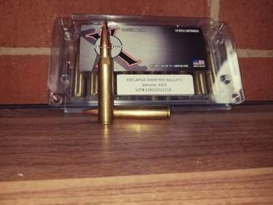 Ten Ring 338 Lapua Magnum Ammunition 200 Grain Red Ballistic Tip 20 rounds