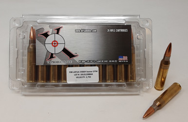 Ten Ring 338 Lapua Ammunition TR338OTM250 Scenar OTM 250 Grain 20 Rounds