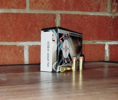 Ten Ring 40 S&W Ammunition 165 Grain Total Metal Jacket 50 rounds