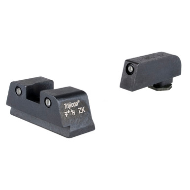 Trijicon Suppressor Height Night Sights GLOCK 42/43/43X/48 Green/Black - GL204-C-601175