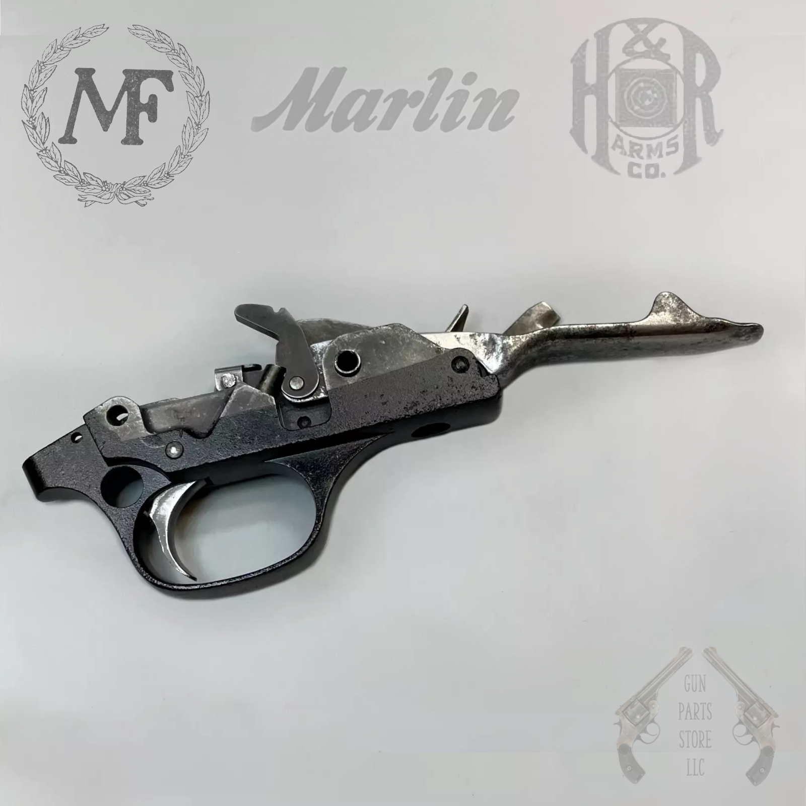 Trigger Plate Assy – MANUFRANCE / MARLIN Premier Mark I, II, & IV / H&R 440, 442