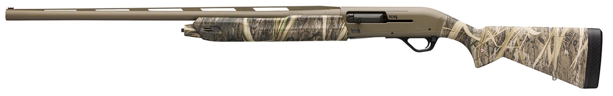 Winchester Repeating Arms SX4 Hybrid Hunter Shotgun 511310292, 12 Gauge, 28", 3.5" Chmbr, FDE Cerakote Rec/Barrel, Mossy Oak Shadow Grass Habitat Furniture, Fiber Optic Front Sight Left Hand