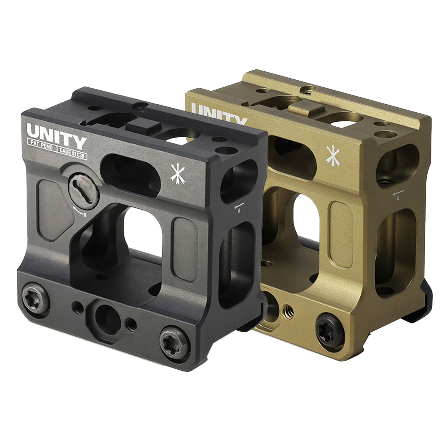UNITY Tactical FAST Micro T1 / T2 Footprint Mount 2.26"