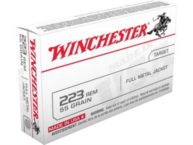 Winchester 223 Remington Ammo USA223R1 55 Grain Full Metal Jacket FMJ CASE 1000 rounds