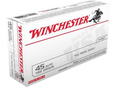 Winchester 45 Auto USA45A 185 gr FMJ 50 rounds