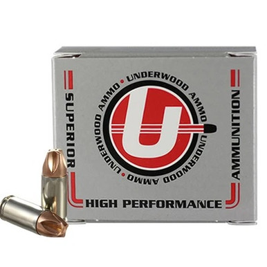 Underwood 9mm Luger +P+ Ammunition UW817 90 Grain Xtreme Defender 20 Rounds