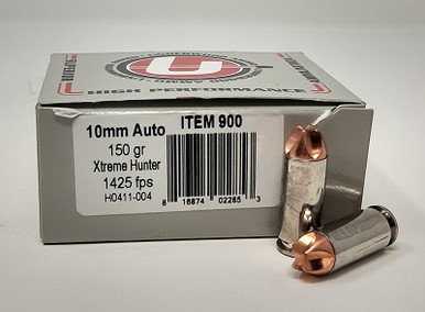 Underwood 10mm Auto Ammunition UW900 150 Grain Xtreme Hunter 20 Rounds