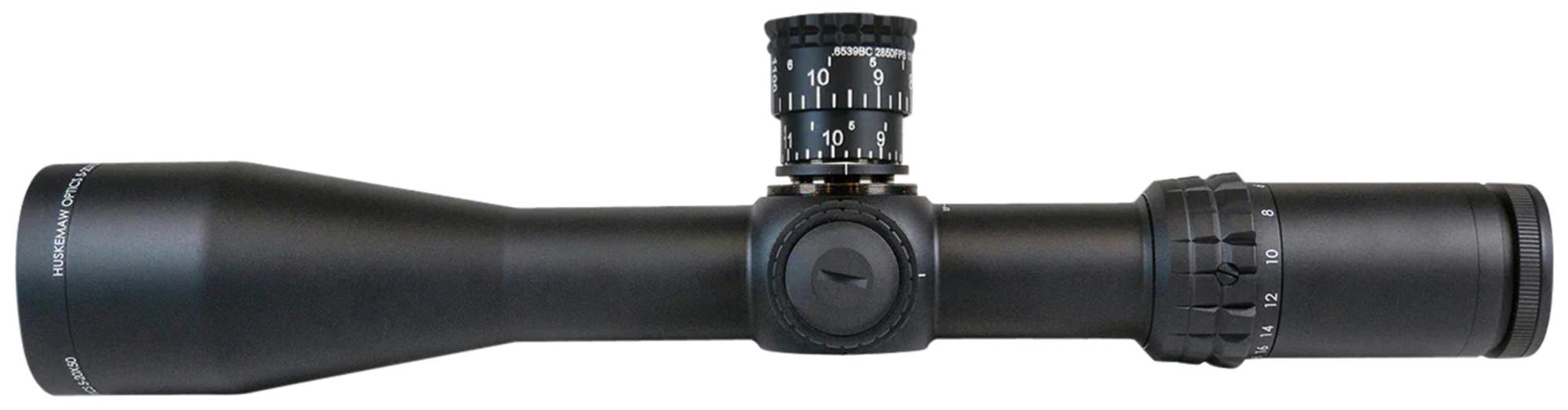 Huskemaw Tactical Hunter Rifle Scope 10520TAC, 5-20x, 50mm Obj, 34mm Tube, Black, Illuminated HuntSmart Reticle