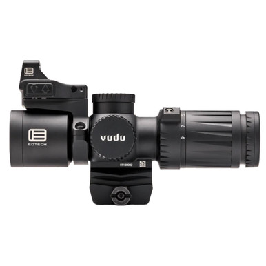 EOTECH Vudu 3-9x32 SFP MD5 Reticle Ultra Short Rifle Scope Package with ELFX Red Dot - Black