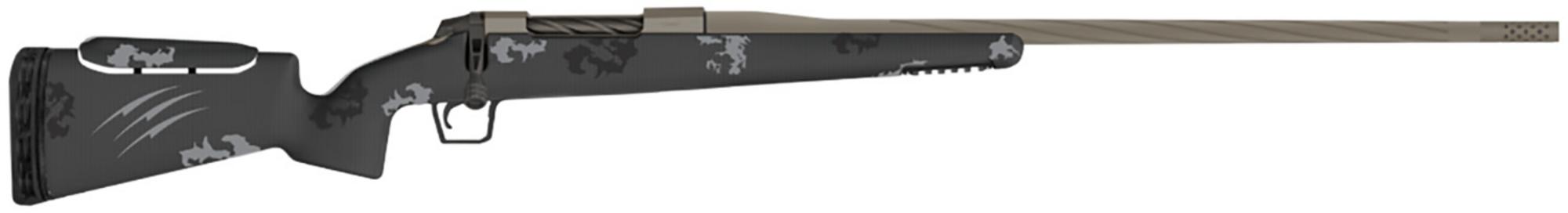 Fierce Twisted Rival FP Bolt Action Rifle FRFP65CM20TP, 6.5 Creedmoor, 20" Threaded, Phantom Camo Carbon Stock, 4 Rds