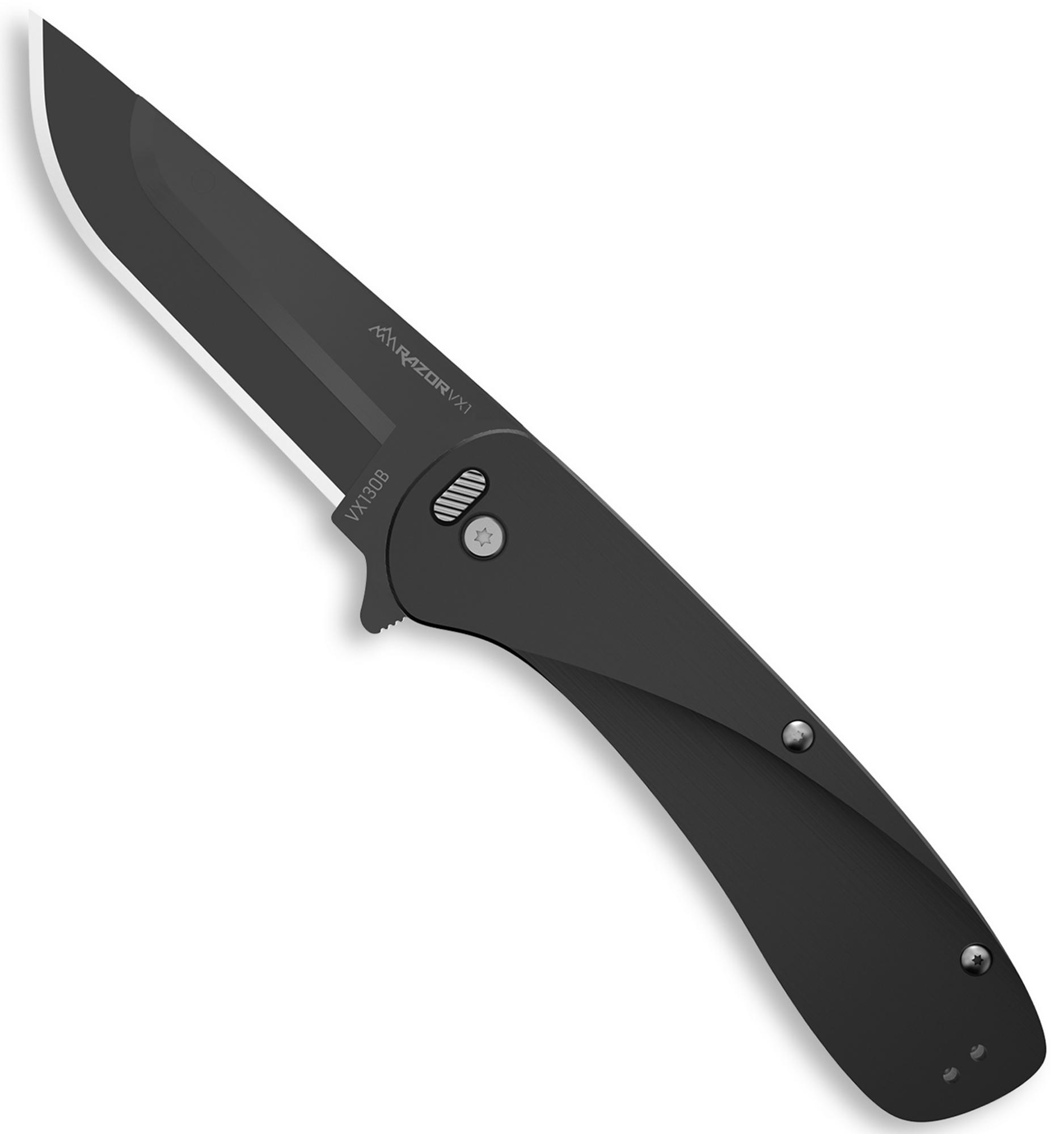 Outdoor Edge Razor VX1 EDC Knife w/Black Handle (VX130B)