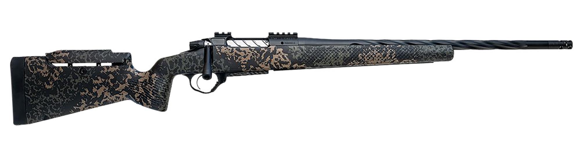 Seekins Precision Havak PH3 Bolt Action Rifle 0011710273F, 7mm BC, 22" Threaded, Woodland Shadow Camo, Adj Cheek Riser Stock