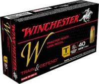 Winchester 40 S&W Train W40SWT 180gr FMJ 50 rounds