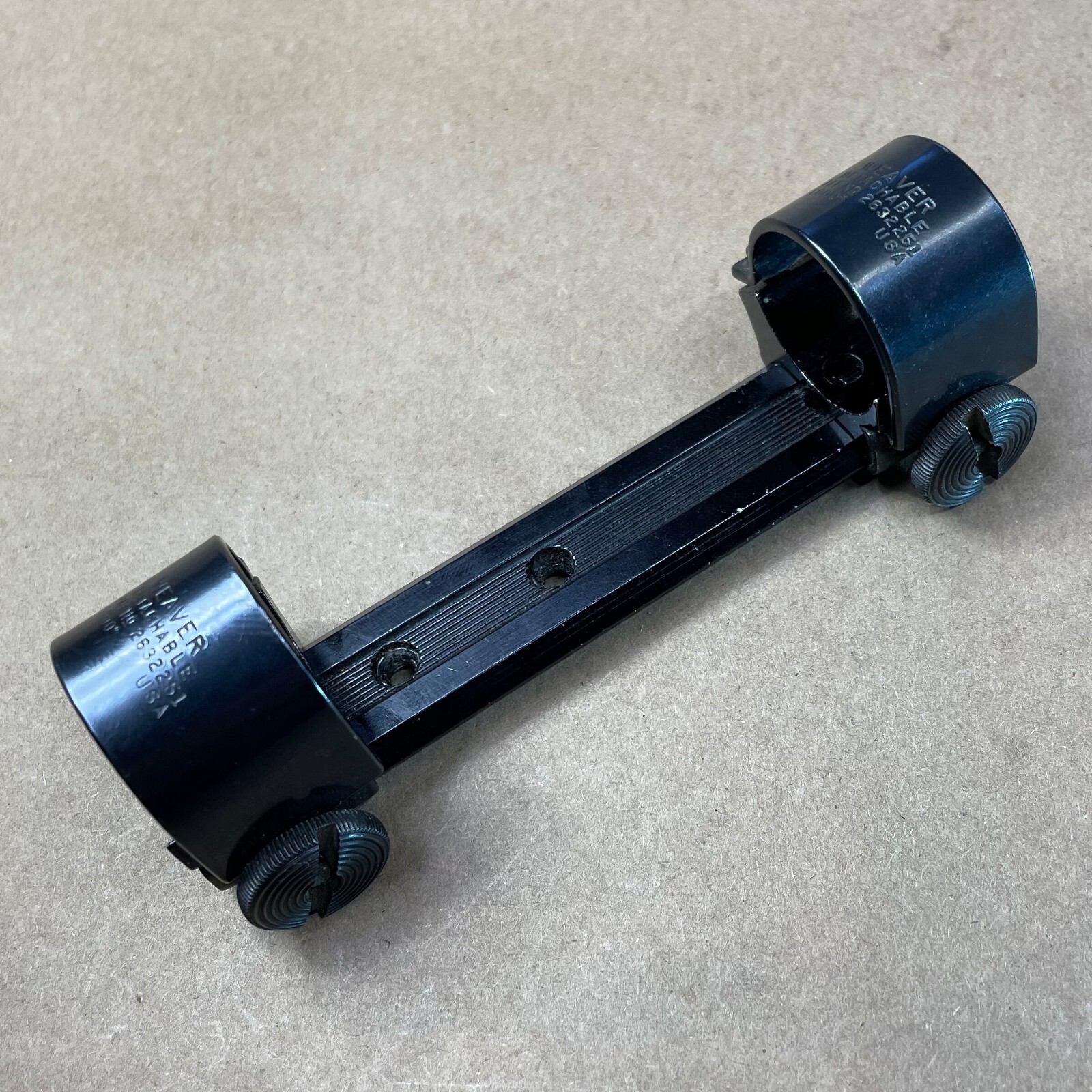 WEAVER #51 Top Mount Base with1" Weaver Detachable Rings – Low