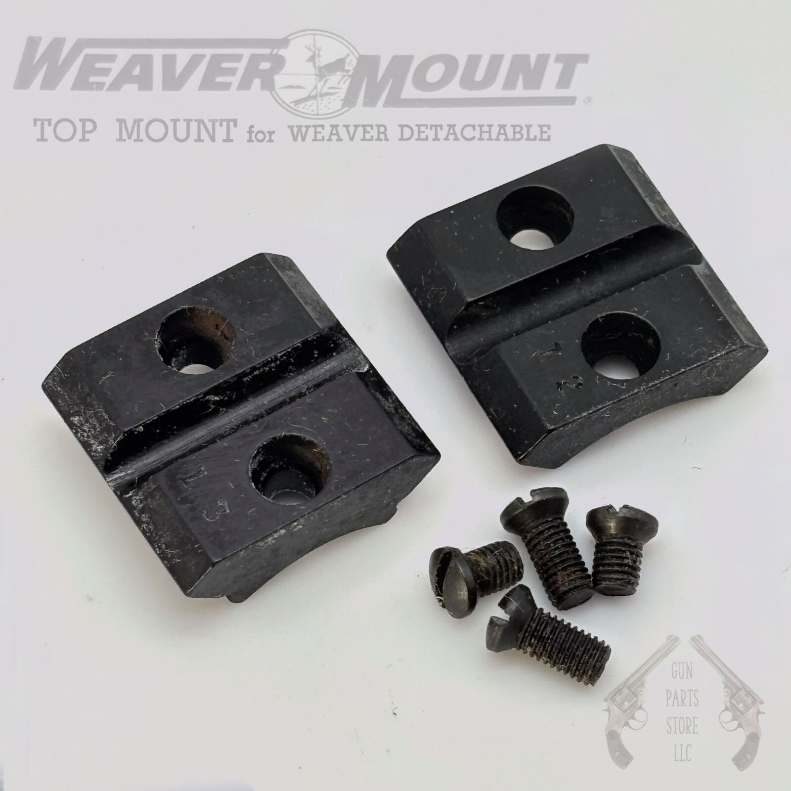 WEAVER Mount Base Set – SAVAGE 4, 5 / STEVENS 56, 66, 84, 86 / WINCHESTER 57, 59