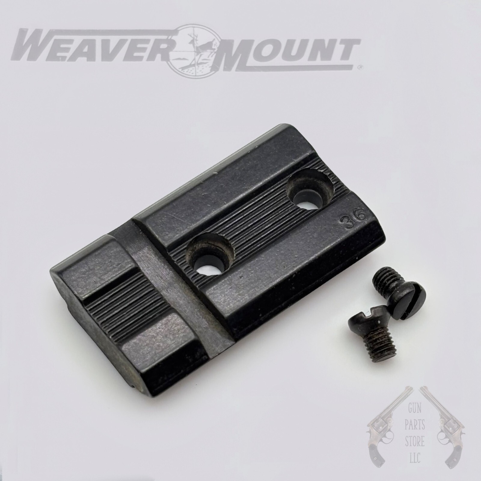 WEAVER Top Mount Base No. 36 – See description for compatability