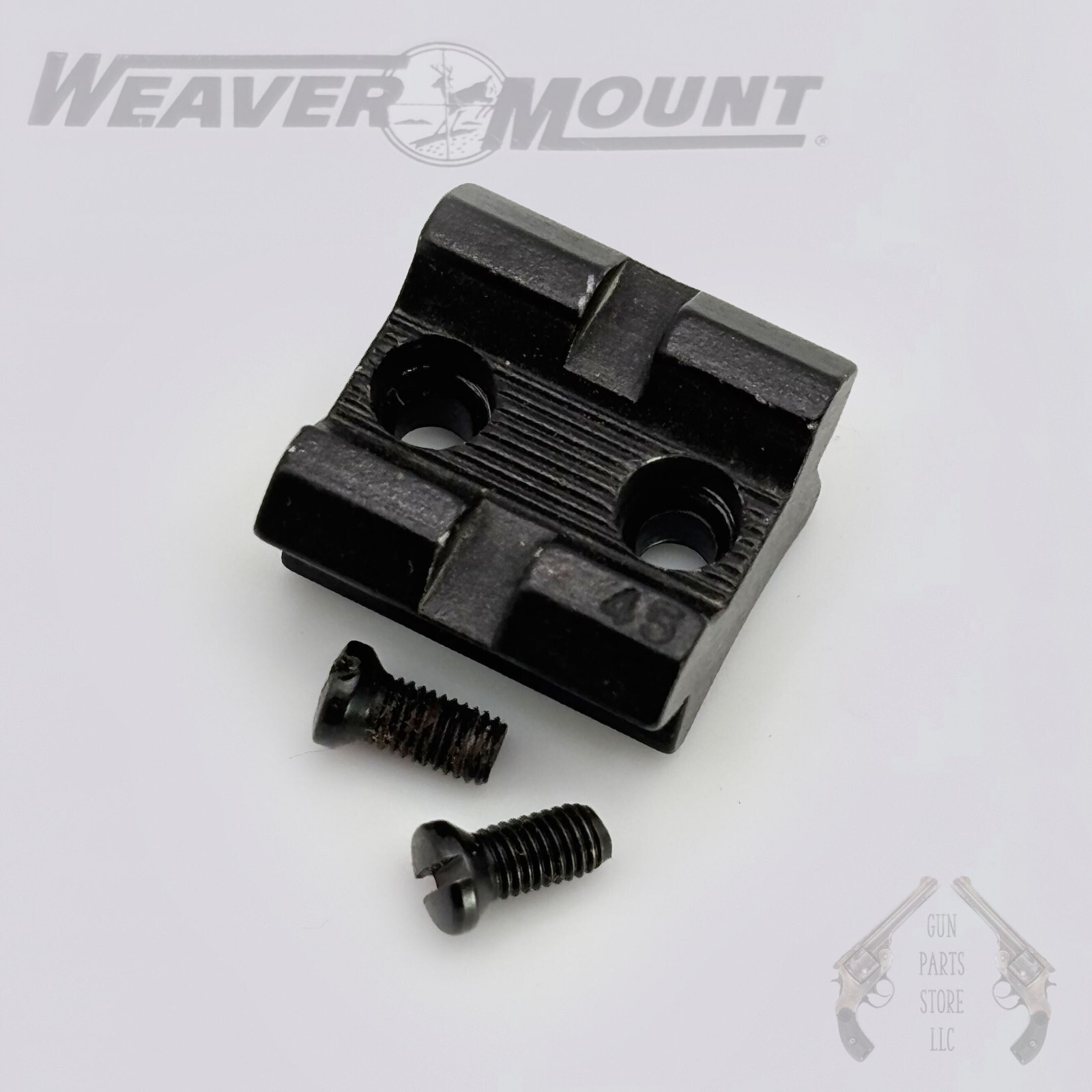WEAVER Top Mount Base No. 45 for SPRINGFIELD BROWNING MARLIN MAUSER WEATHERBY