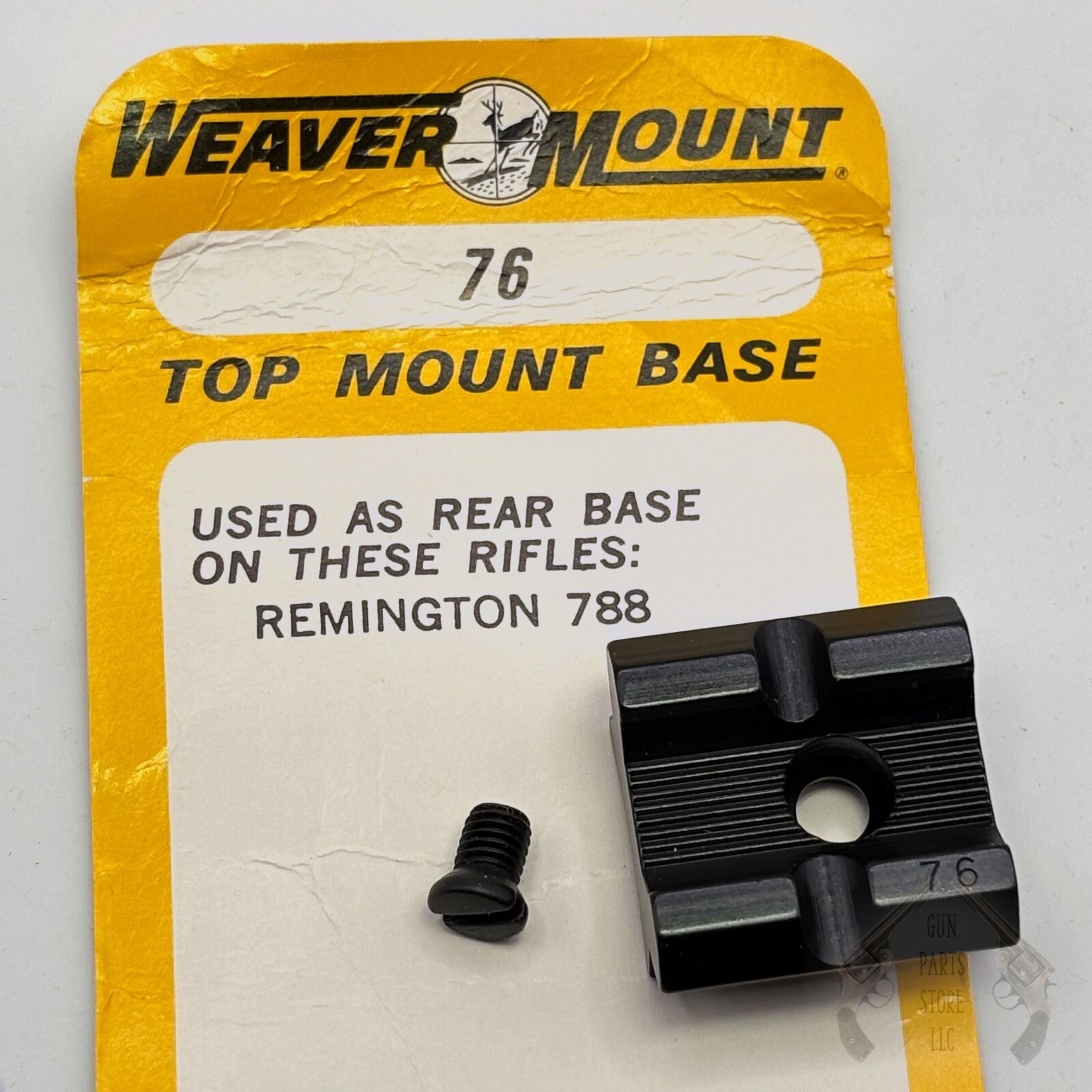WEAVER Top Mount Base No 76 – REMINGTON 788 Rear