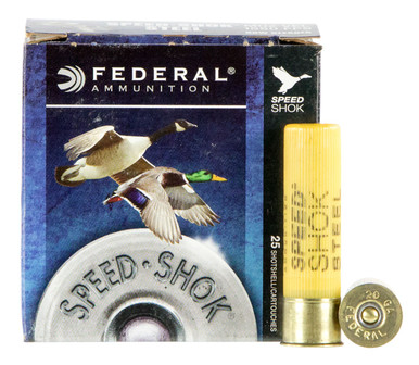 Federal 20 Gauge Ammunition WF2092 3" 1550 FPS 7/8oz 2 Shot 25 Rounds