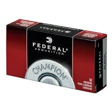 Federal 38 Special ammunition Champion WMAE38B 158 Grain Lead Round Nose 50 Rounds