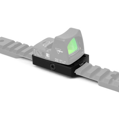 Warne 6109M Red-Dot Low Profile Picatinny Reflex Mount - Anodized Black