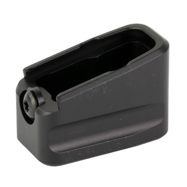 Warne Glock 43X/48 +2 Magazine Extension - Fits Glock 43X/48, 9MM, Black