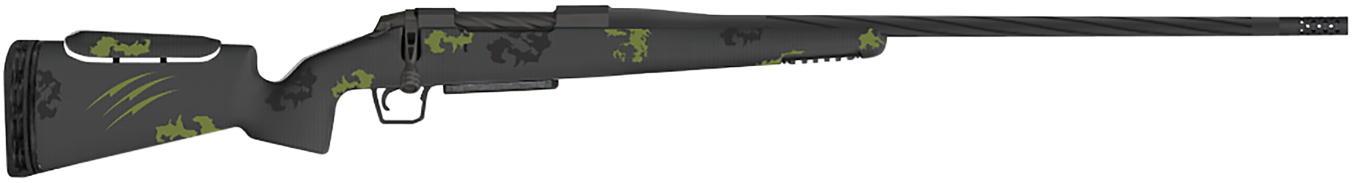 Fierce Twisted Rival XP Bolt Action Rifle FRXP7PRC20BF, 7mm PRC, 20" Threaded, Forest Camo Stock, 3 Rds