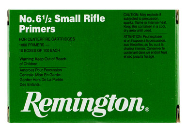 Remington Primers 6-1/2 Small Rifle X22606 1000 Count