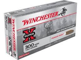 Winchester 300 WSM Super-X X300WSM1 150 gr Power-Point 20 rounds