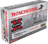 Winchester 7mm Rem Mag Ammunition Super-X X7MMR1 150 Grain Power Point 20 Rounds