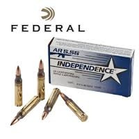 Federal Independence 5.56mm 55 Gr FMJ Ammo XM193I 20 rounds