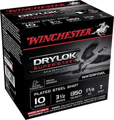Winchester 10 Gauge Ammunition XSC10T 3-1/2" 1-5/8oz T Shot 25 Rounds